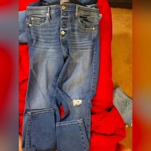 Torrid Size 18 Button Fly Jeans